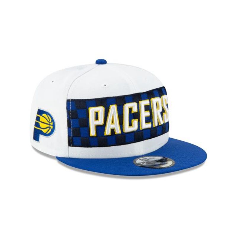 NBA Indiana Pacers 2019 Authentics City Series 9Fifty Snapback (OID8770) - White New Era Caps